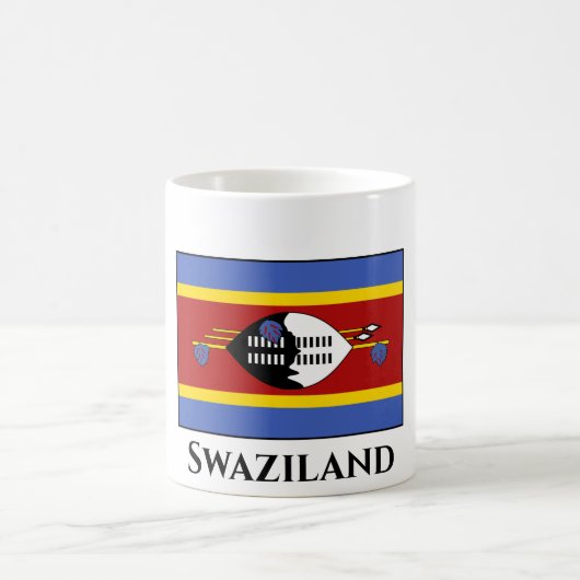 Mug Drapeau du Swaziland (Centre)