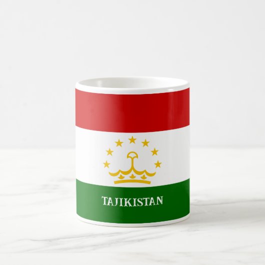 Mug Drapeau du Tadjikistan (Centre)