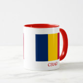 Mug Drapeau du Tchad (Devant droit)