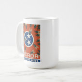 Mug Drapeau du Tennessee Invasion du Canada (Devant gauche)