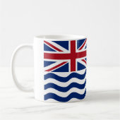 Mug Drapeau du Territoire britannique de l'océan Indie (Gauche)