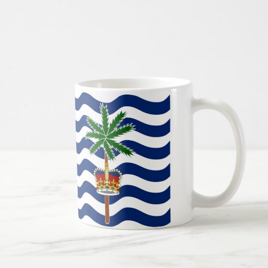 Mug Drapeau du Territoire britannique de l'océan Indie (Droite)