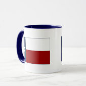 Mug Drapeau du Texas - engagement du Texas (Devant gauche)