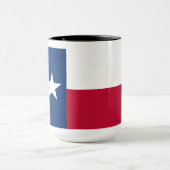 Mug Drapeau du Texas : Longhorns, l'État de l'étoile s (Centre)