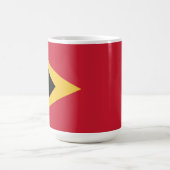 Mug Drapeau du Timor oriental (Centre)