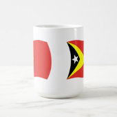Mug Drapeau du Timor oriental (Centre)