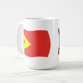 Mug Drapeau du Timor oriental (Devant gauche)