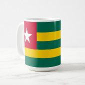 Mug Drapeau du Togo (Devant gauche)