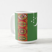Mug Drapeau du Turkménistan (Devant gauche)