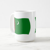 Mug Drapeau du Turkménistan (Devant gauche)