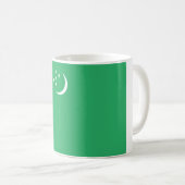 Mug Drapeau du Turkménistan (Devant droit)