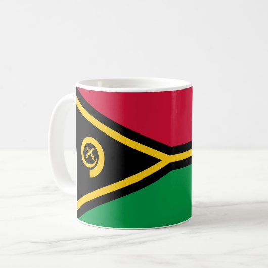 Mug Drapeau du Vanuatu (Devant gauche)