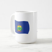Mug Drapeau du Vermont (Devant gauche)