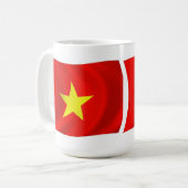Mug Drapeau du Viêt Nam (Devant gauche)
