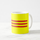 Mug drapeau du vietnam du sud (Devant droit)