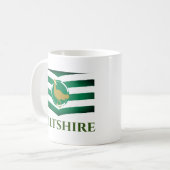 Mug Drapeau du Wiltshire - ANGLETERRE (Devant gauche)