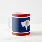 Mug Drapeau du Wyoming (Devant gauche)