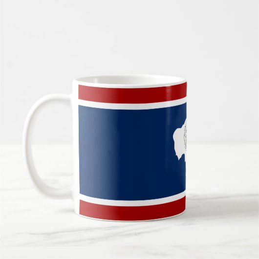 Mug Drapeau du Wyoming (Gauche)