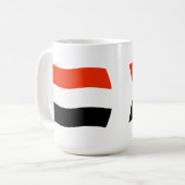 Mug Drapeau du Yémen (Devant gauche)