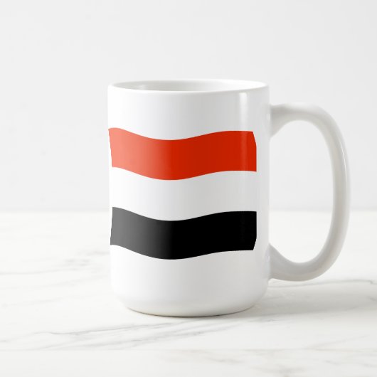 Mug Drapeau du Yémen (Droite)