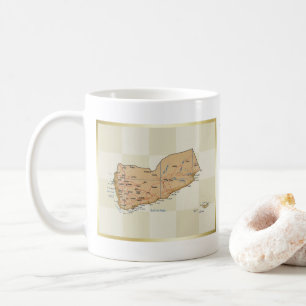 Mug Drapeau du Yémen + Plan de Musique