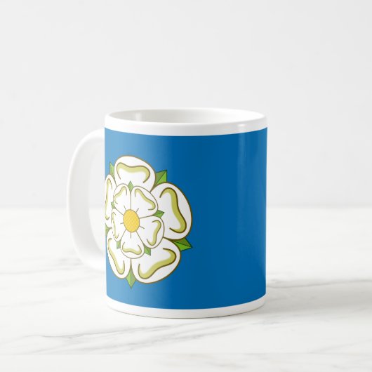 Mug Drapeau du Yorkshire (Royaume-Uni) (Devant gauche)