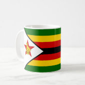 Mug Drapeau du Zimbabwe (Devant gauche)