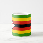 Mug Drapeau du Zimbabwe (Centre)