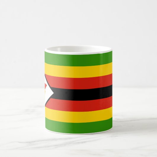 Mug Drapeau du Zimbabwe (Centre)