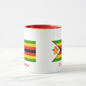 Mug Drapeau du Zimbabwe (Centre)