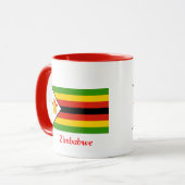 Mug Drapeau du Zimbabwe (Devant gauche)