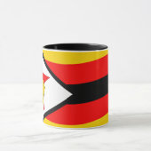 Mug Drapeau du Zimbabwe (Centre)