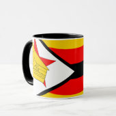 Mug Drapeau du Zimbabwe (Devant gauche)
