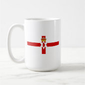 Mug Drapeau d'ulster d'Irlande du Nord (Gauche)