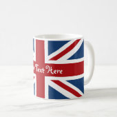 Mug Drapeau d'Union Jack les Anglais (Devant droit)