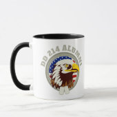 Mug Drapeau Eagle Emblem USA | DD 214 (Gauche)