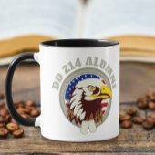 Mug Drapeau Eagle Emblem USA | DD 214