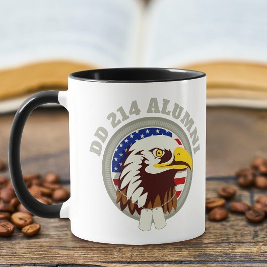 Mug Drapeau Eagle Emblem USA | DD 214