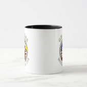 Mug Drapeau Eagle Emblem USA | Grandpa DD 214 Noir (Centre)