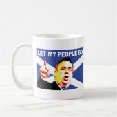 Mug Drapeau écossais avec Alex Salmond (Gauche)