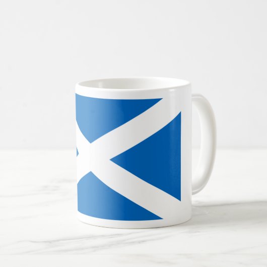 Mug Drapeau écossais - Drapeau écossais (Devant droit)