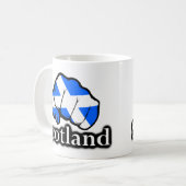 Mug Drapeau écossais fier (Devant gauche)