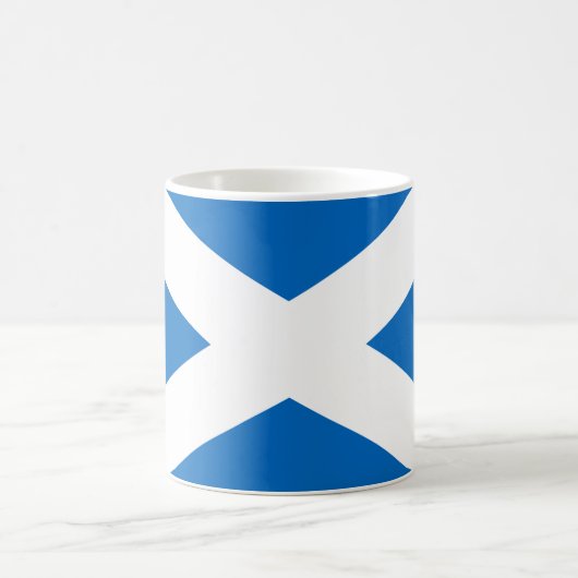 Mug Drapeau écossais Saltire (Centre)