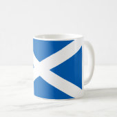 Mug Drapeau écossais (Saltire) (Drapeau écossais) (Devant droit)