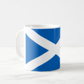Mug Drapeau écossais (Saltire) (Drapeau écossais) (Devant gauche)