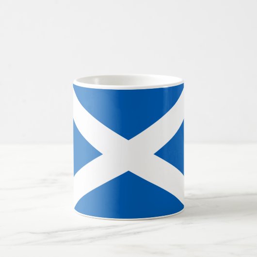 Mug Drapeau écossais (Saltire) (Drapeau écossais) (Centre)