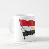 Mug Drapeau égyptien (Devant gauche)