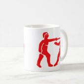Mug Drapeau / Emblème de l'Empire du Bénin (Devant droit)
