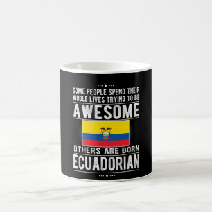 Mug Drapeau équatorien Equateur Patrimoine des racine