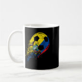 Mug Drapeau équatorien équatorien Joueur de footll (Gauche)